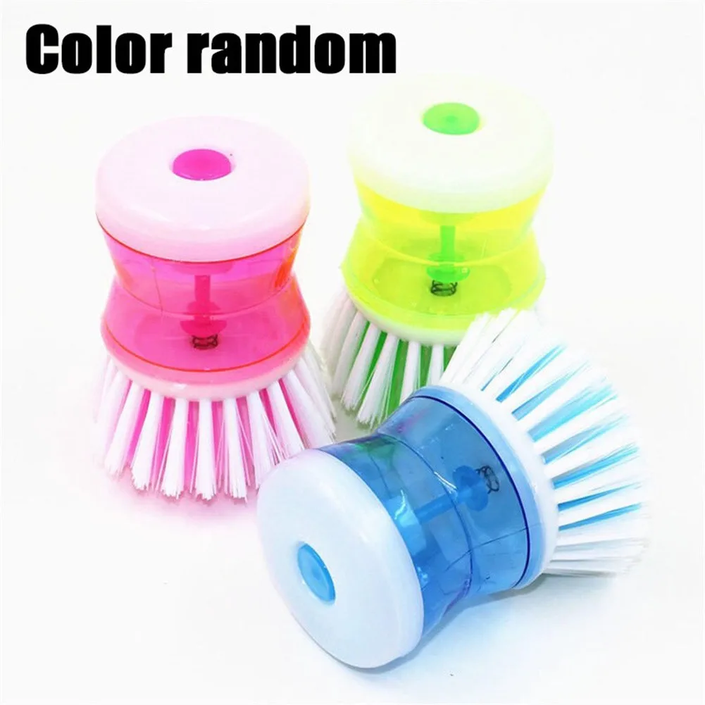 

1 X Pot Brush Steel Ball Home Cleaning Brush Pot Artifact Brush Kitchen Cleaning Appliance Brush 8x5.5cm