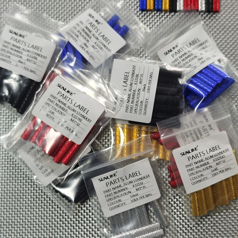 10 шт. алюминиевые стойки M3 для RC Multirotor