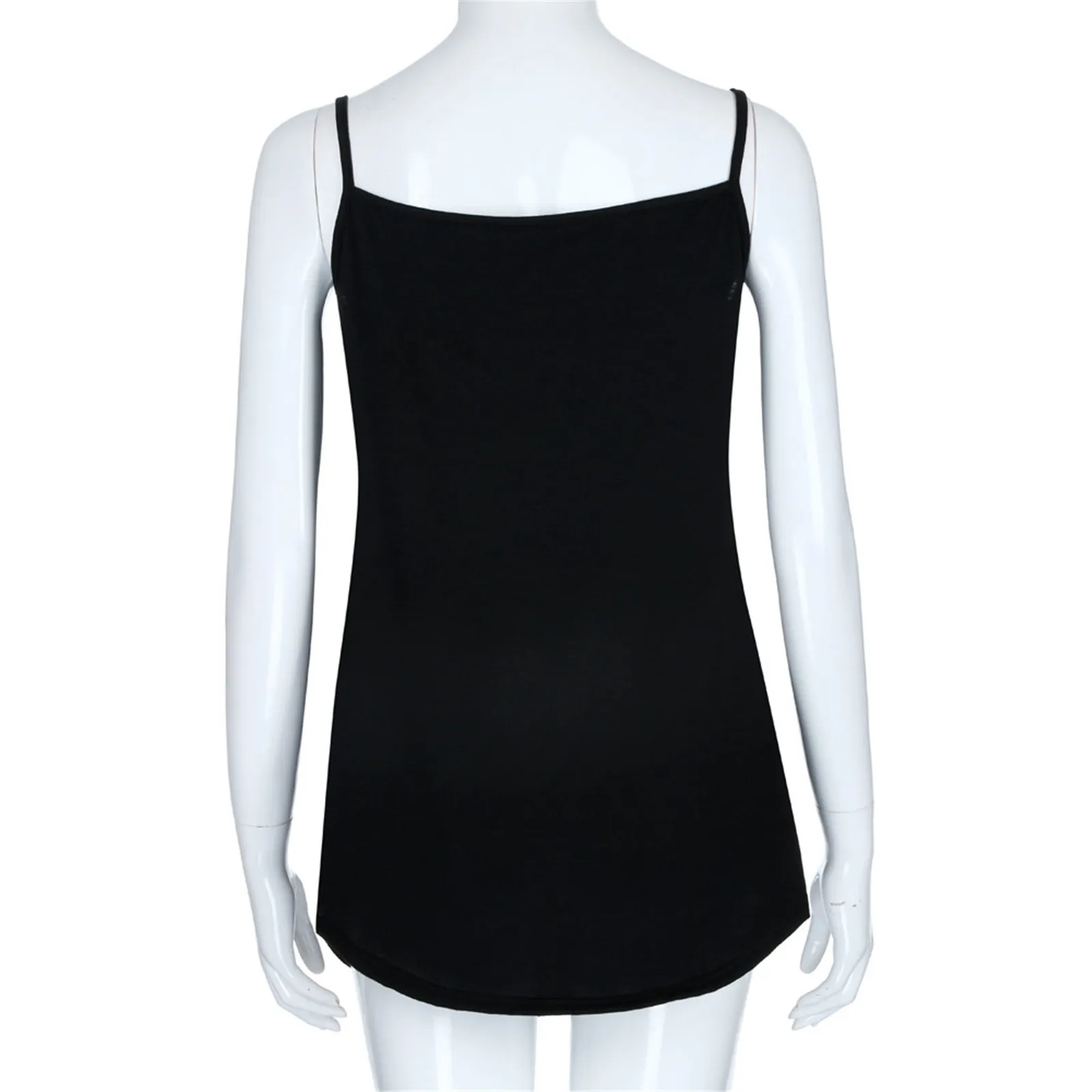 

2021 Ladies Shirt Women Spaghetti Strap Vest Summer Sleeveless Pleated Casual Loose Female Tee shirt Tops Street Tank T Shirt