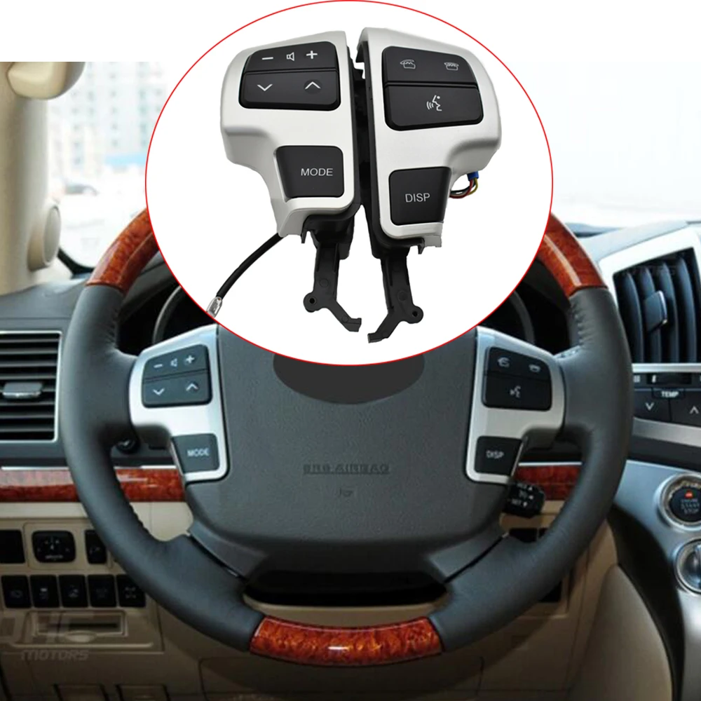 

High quality For Toyota LAND CRUISER 200 2008-2011 OEM 84250-60050 Steering Wheel Audio Control Switch/Button