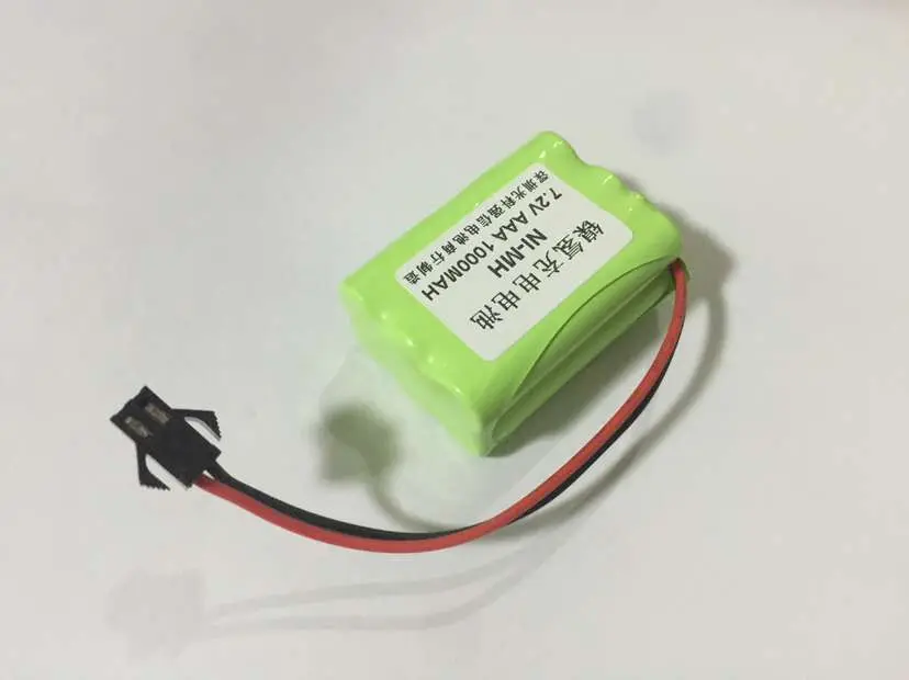 Новинка оригинальный никель-металлогидридный аккумулятор AAA 7 2 В 1000 мАч с одной