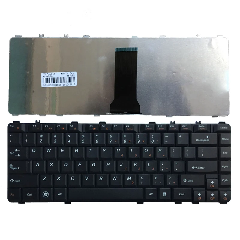 Новая клавиатура США для LENOVO Y450 Y450A Y450AW Y450G Y550 Y550A Y550P Y460 Y560 B460 английская ноутбука