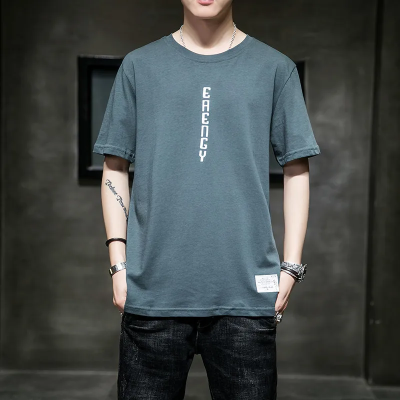 Лето 2020 Новый стиль супер Fire INS повседневная мужская трендовая футболка с