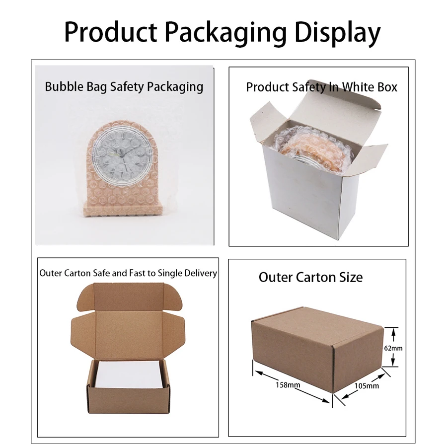 Деревянные настольные часы в винтажном стиле прикроватный будильник с повтором