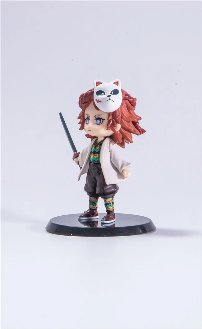 

Japan Anime Demon Slayer Kimetsu no Yaiba figure Kamado Tanjirou Nezuko Hashibira Inosuke PVC Action Figure Model Toy Gift