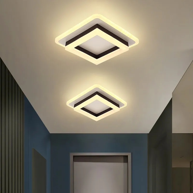 

Modern Ceiling Lights Control Lighting for Hallway Balcony Corridor Bedroom Acrylic Indoor Lighting Lustre AC 90-260V Dimmable