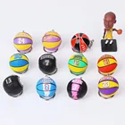 Миниатюрная модель баскетбольного мяча, брелок, подвеска, игрушки, украшения для автомобиля, сумки, креативный сувенир, декор для студентов, взрослых, детей, подарок на день рождения для фанатов