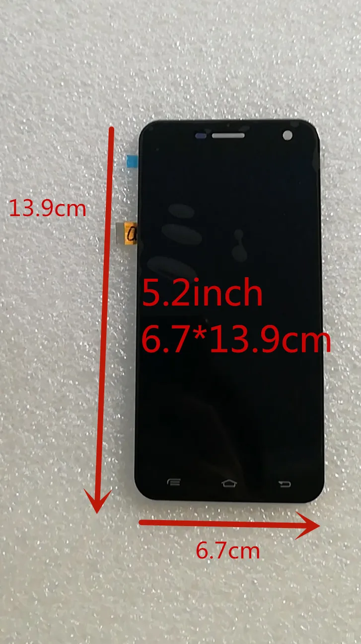 ZGY для телефона Jinga Basco M500 3G 4G ЖК-дисплей Дисплей кодирующий преобразователь