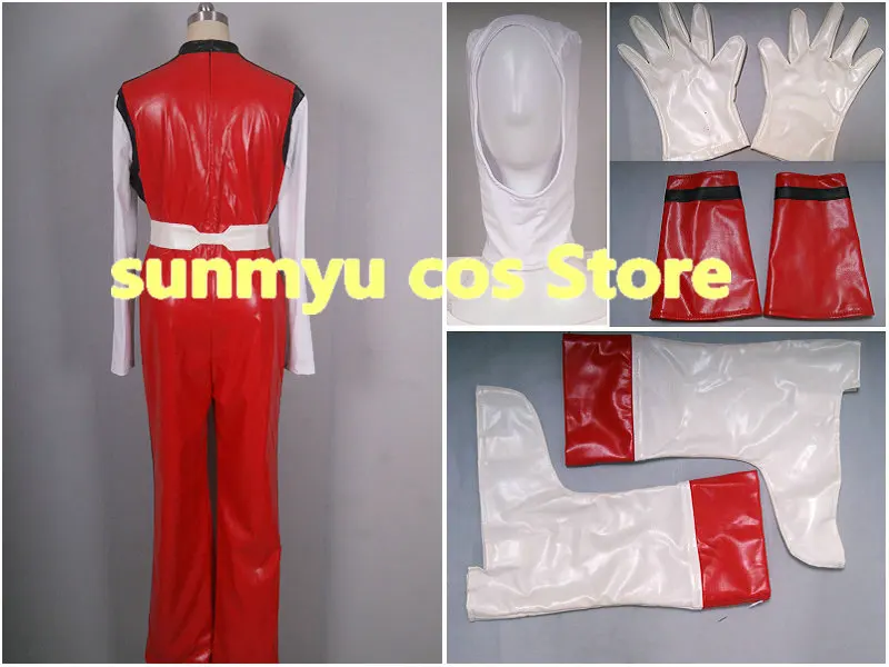 Choushinsei Flashman Red Flash Косплей Костюм нестандартный размер Хэллоуин оптом