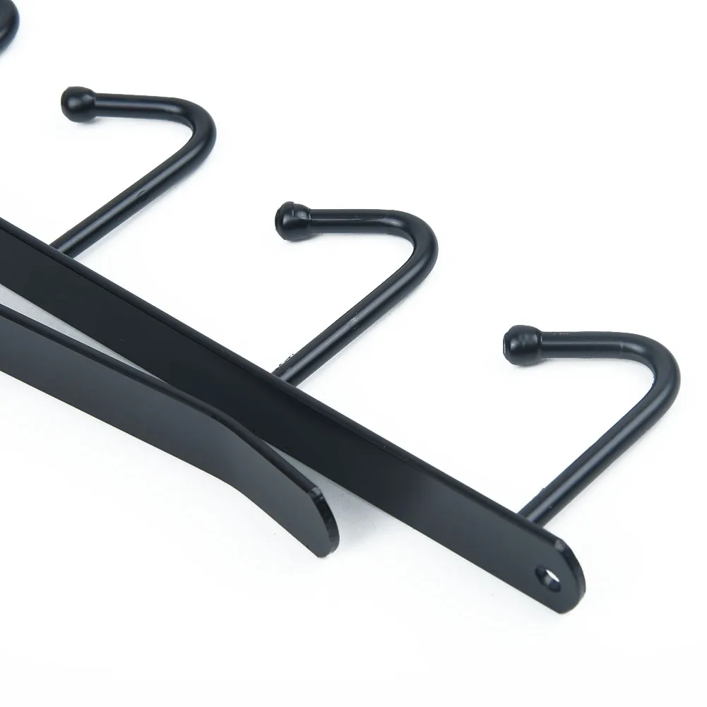 Подвесная подставка для чашек на 6 крючков органайзер кухни и ванной комнаты полка хранения под полкой шкаф