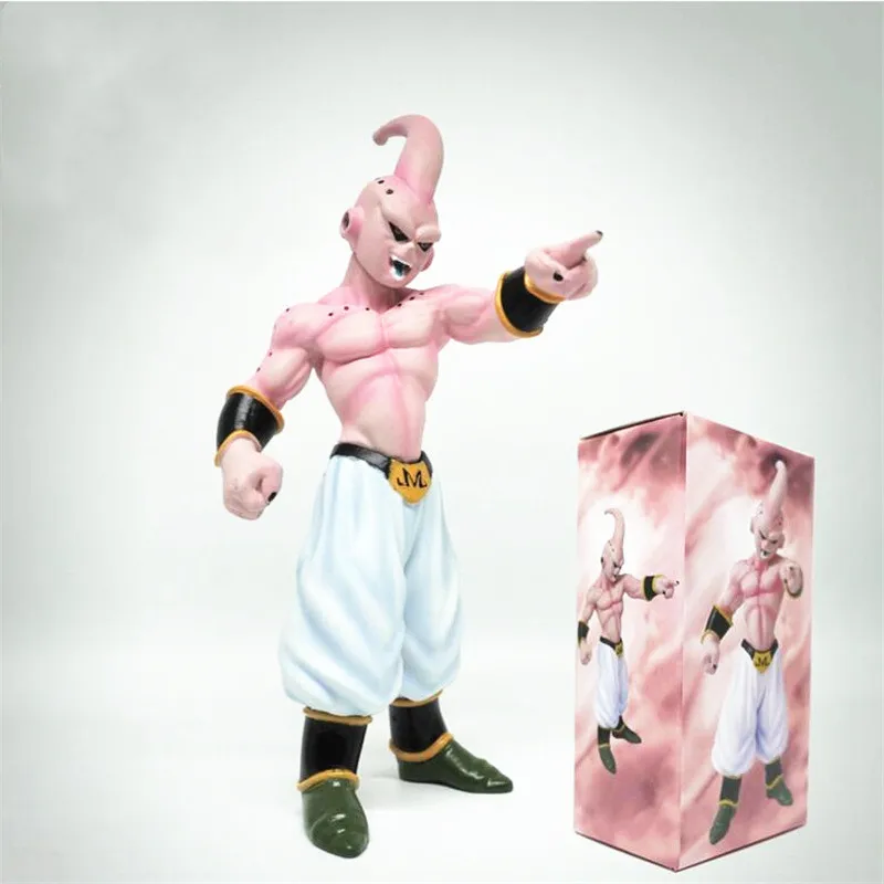 

14CM Dragon Ball Anime Movie Series Majin Buu standing posture Ornaments Figure Model toys BABY Boy girl gift