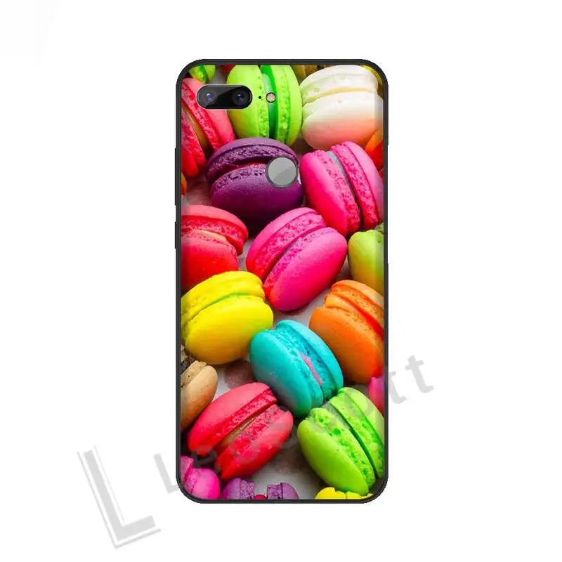 

Dessert ice cream Macaron Food Phone Case For Huawei NOVA 2 2i 2s 3i 4 4e 5 plus P10 lite 20 P20 pro honor10