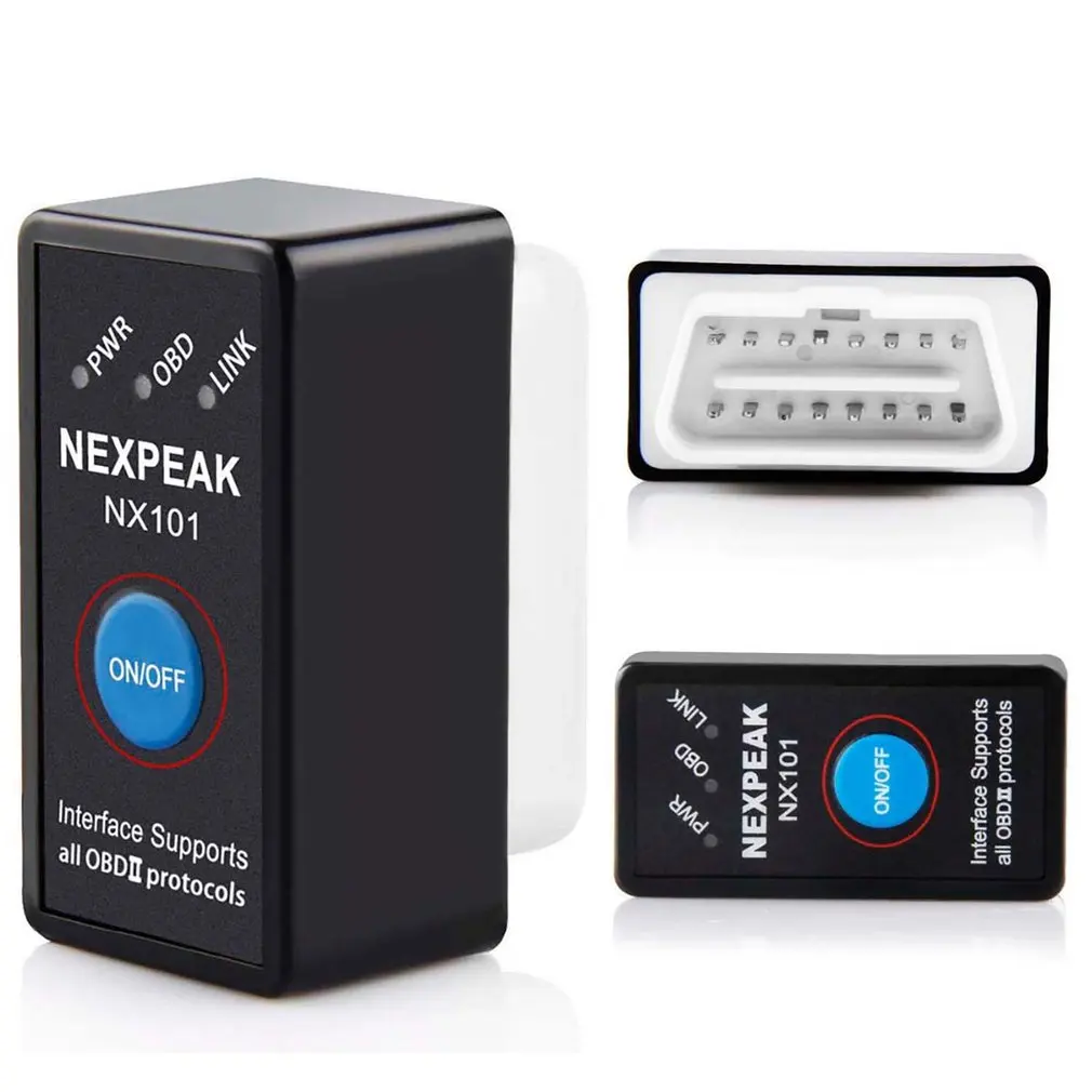 Мини Elm327 беспроводной OBD2 V2.1 автомобильный диагностический инструмент сканер Elm