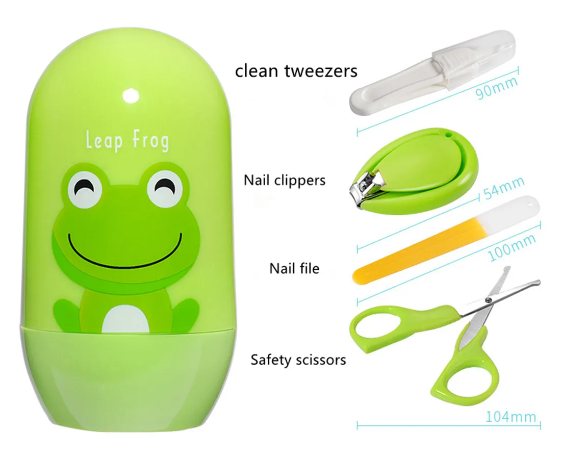 Триммер для ногтей 4 шт. новорожденных детский набор ухода за ногтями безопасные