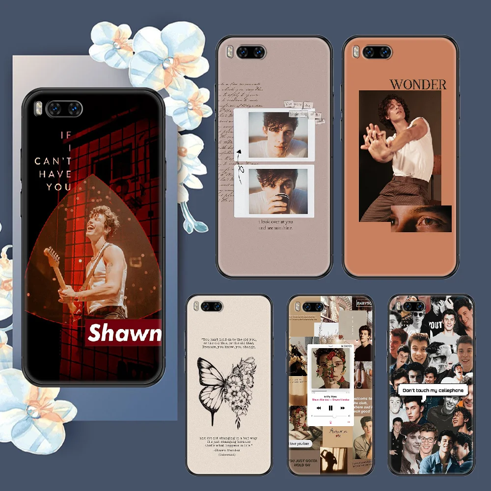 Shawn Mendes чехол для телефона для Xiaomi Mi Max Note 3 A2 A3 8 9 9T 10 Lite Pro Ultra черный 3D Etui мягкий премьер-арт в виде ракушки Мода