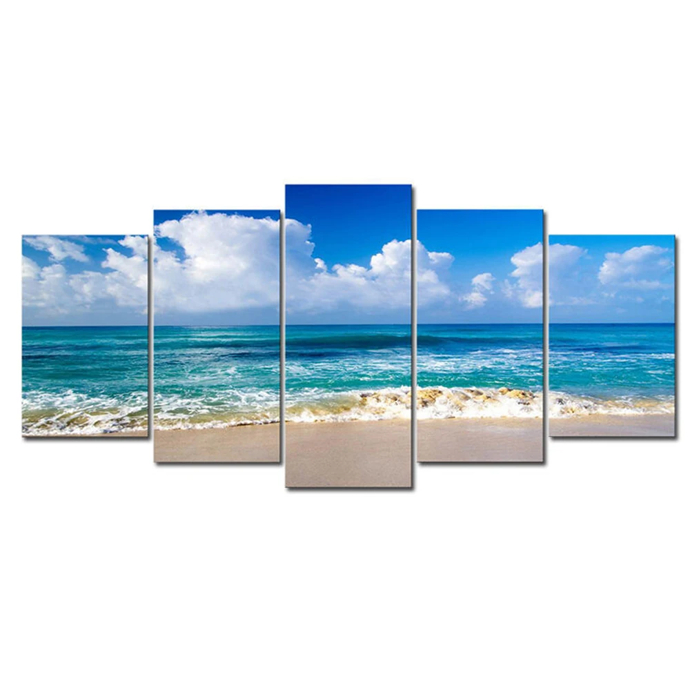

5PCS Canvas Pictures Painting Picture Canvas Print Photo Home Decor 25*40cm