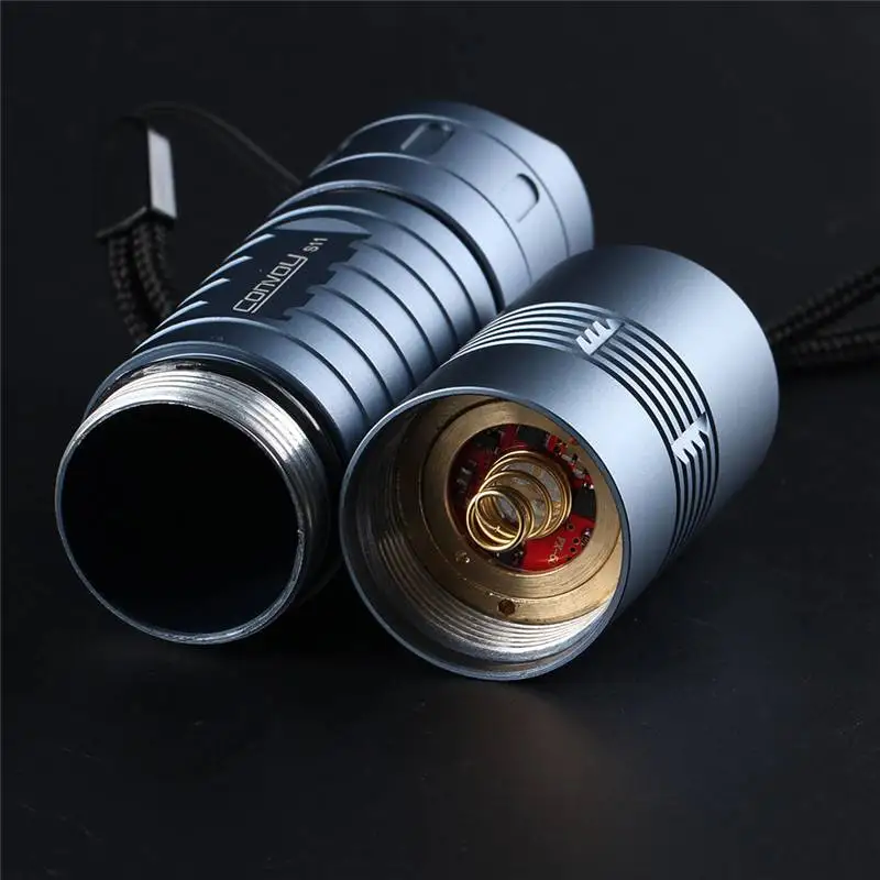 Convoy S11 XHP50.2 2400lm 18650 мощный фонарик 26650 для улицы тактический мини-фонарь