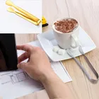 Щипцы из нержавеющей стали с гладкими краями, щипцы для сахара для чайвечерние, кофейного бара, столовой посуды и кухонных принадлежностей