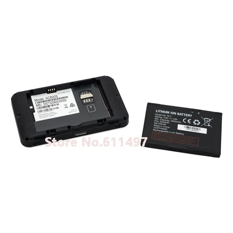 Оригинальный разблокированный Netger AirCard 800s Ac800s Cat9 450 Мбит/с 4g Mifi dongle 4G Роутер с