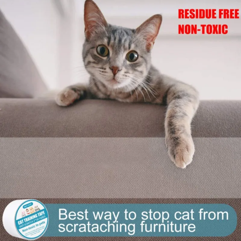 3M/5M Cat Scratch Guards Flexible Anti-Scratch Tape Cat Tree Sofa Furniture Cats Scratching Post Protect Pads Paw Clawing Care