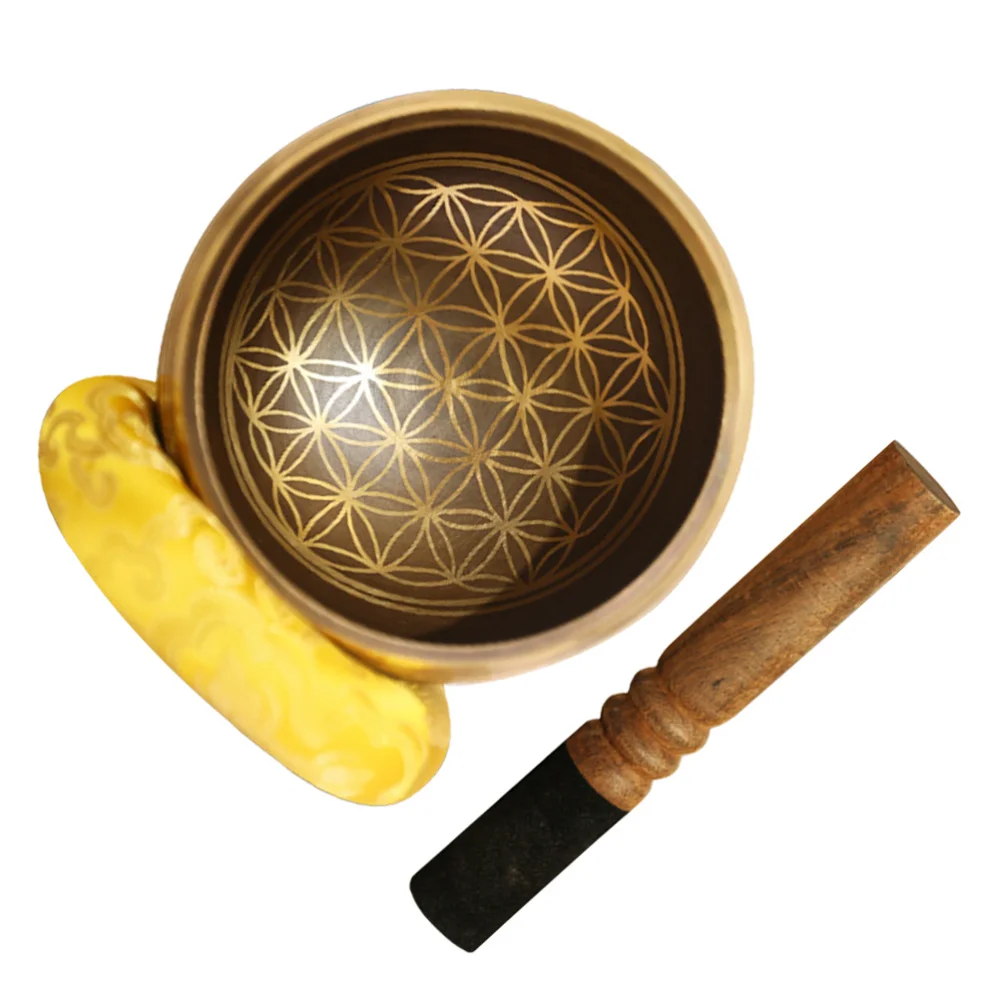 

1 Set Singing Bowl Meditation Sound Bowl Healing Instrument Gift