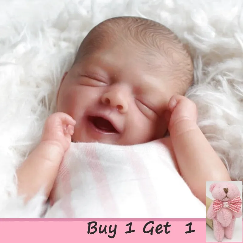 

ADFO 12.5 Inches Salia DIY Blank Kits Lifelike Vinyl Reborn Baby Doll Unpainted Unfinished Parts Gift For Girls LoL