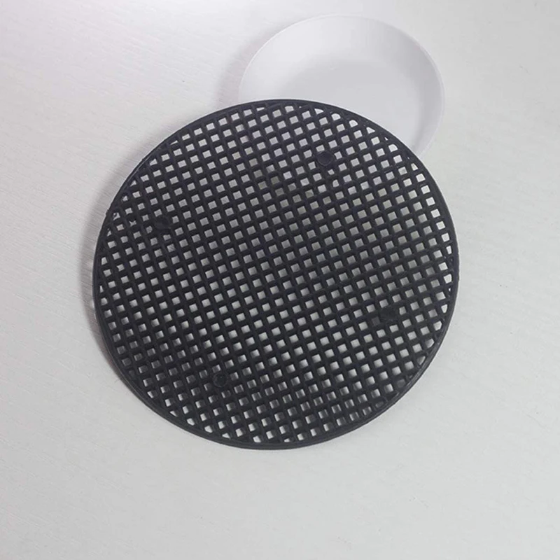 

100Pcs Flowerpot Mesh Mats Round Bottom Mesh Mats Bonsai Pot Bottom Mesh Mats 2.95X2.95X0.05 Inches