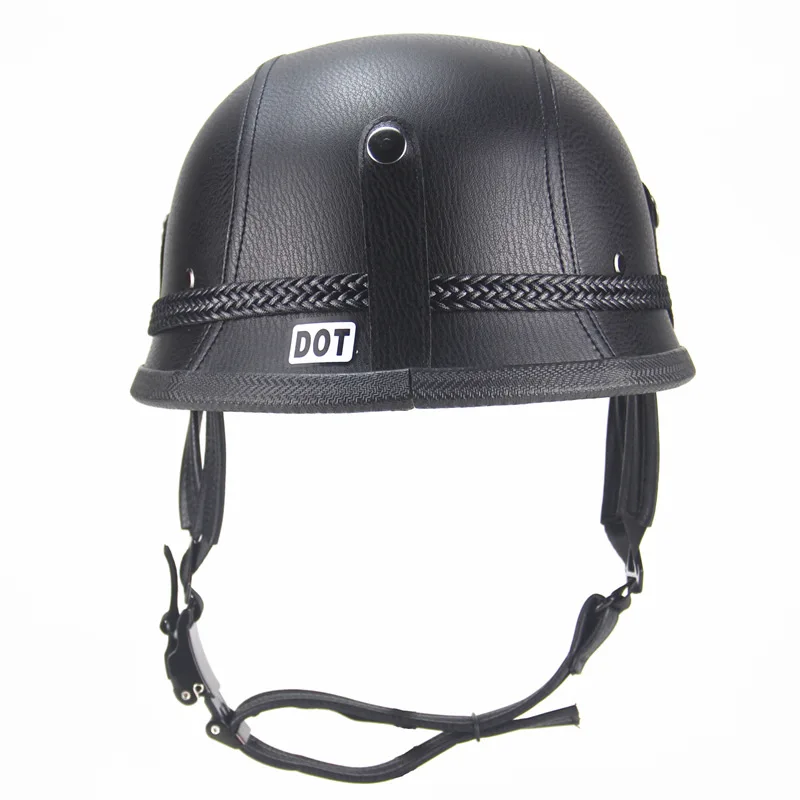

Electric helmets, cruising retro protective helmets, pedals, motorcycle crown helmets, handmade leather helmets, half helmets