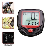 bicycle speedometer waterproof wireless cycle bike computer cycling odometer with lcd display multi function bicycle accessories