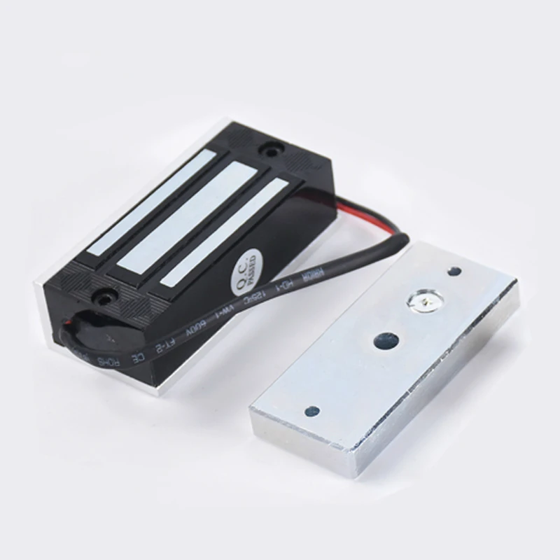 

60KG 120Lbs Hold force Single Door Mini Magnetic Lock Smallest Disply Cabinet Electromagnetic Lock Mini File Cabinet Lock