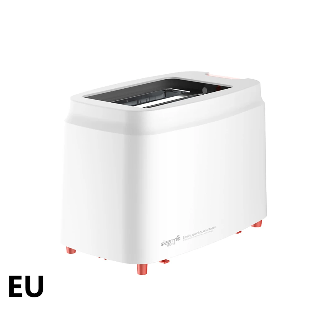With EU Adapter Xiaomi Deerma Автоматическая электрическая Хлебопекарная машина тостер бытовой для завтрака тост Бутербродница 9 передач регулируемая - Цвет: With EU Adapter