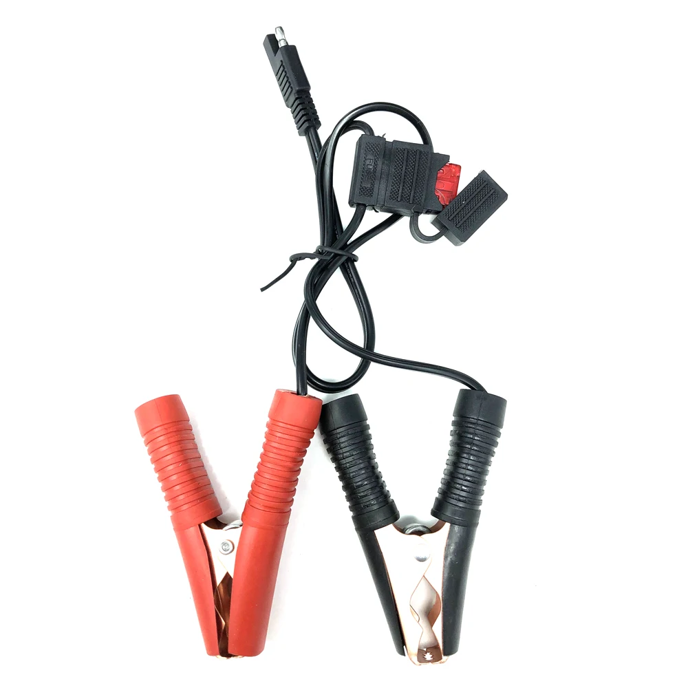 Зажим для аккумулятора зажим разъема Sae Удлинительный кабель 18AWG 50 см 2 контактный