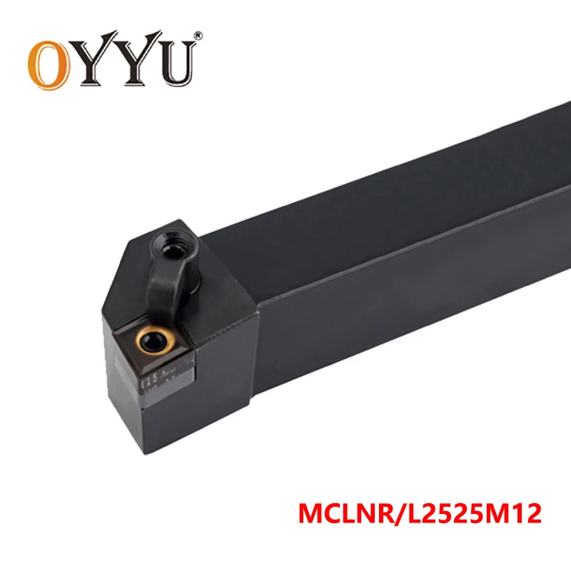 Oyu MCLNR2525M12 MCLNL2525M12 25*25 Высокое качество держатель инструмента CNC MCLNR 2525 MCLNL токарный