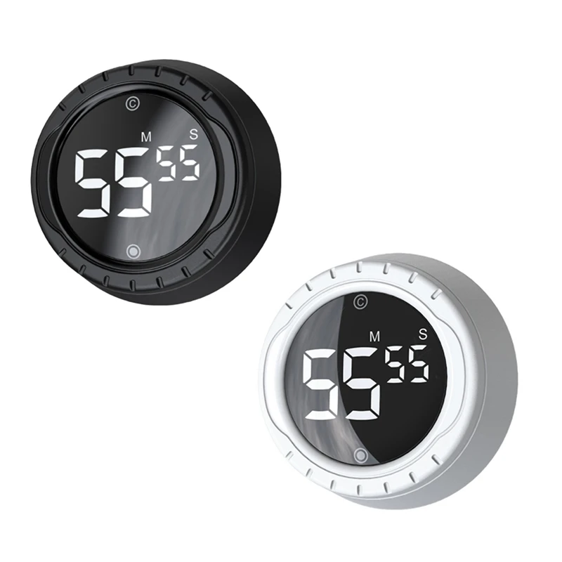 

Baldr Kitchen Timer Magnetic LED Digital Timer For Child Teacher Classroom Homework Fitness Stopwatch Alarm Clock