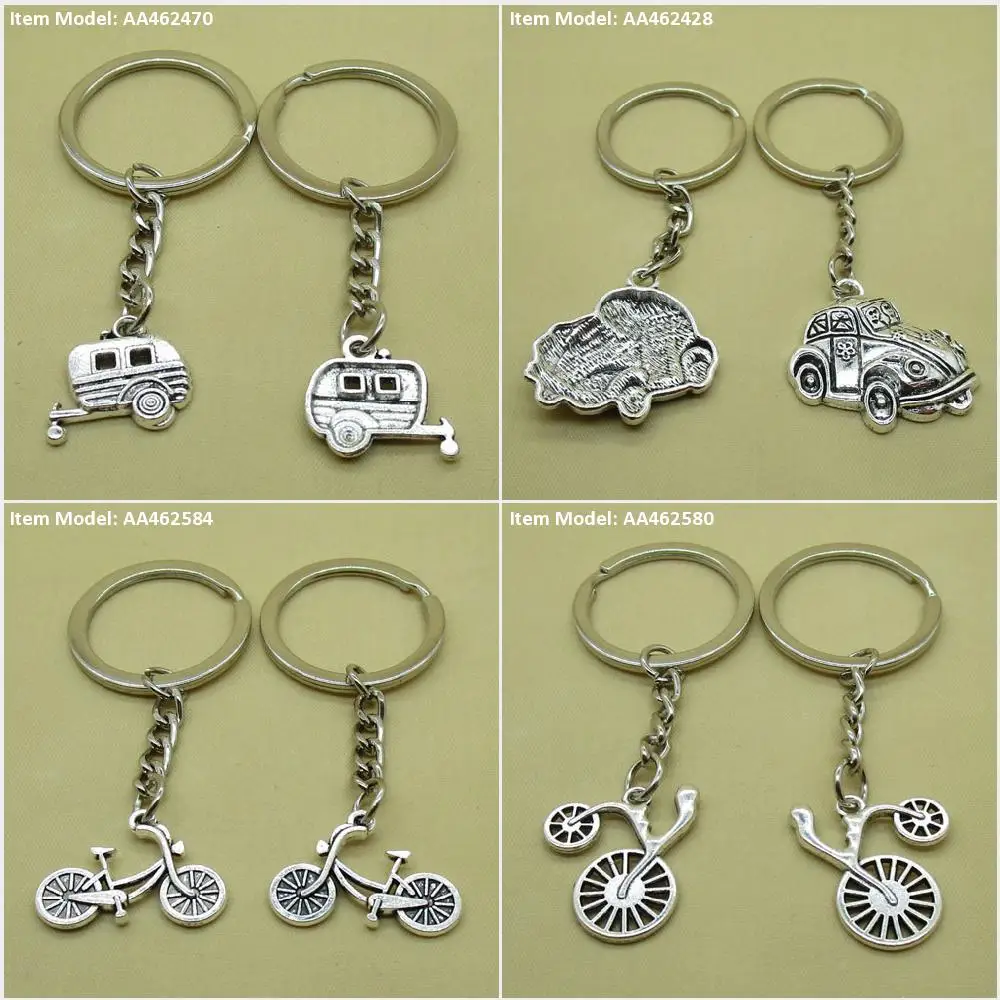 Брелок для ключей трехколесный велосипед Классический Автомобиль Велосипед