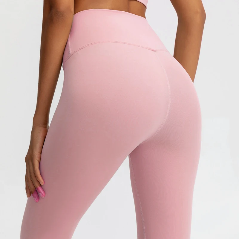 

New High Waist Sports Leggings Women's Seamless Yoga Pants Nylon Super Stretch Fitness Tights Women Workout Yoga Casual Leggings