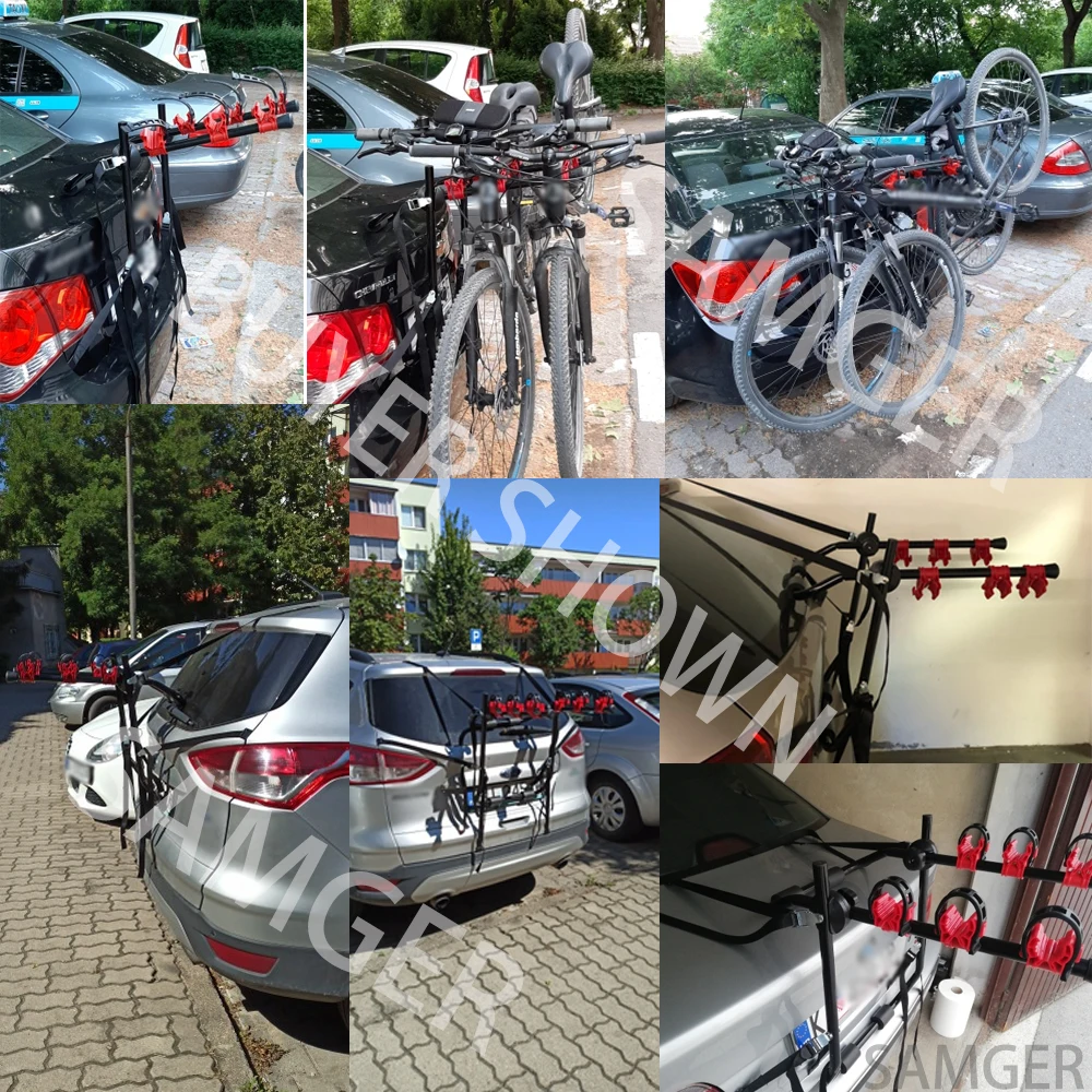 Samger Универсальная автомобильная задняя велосипедная переноска подставка для