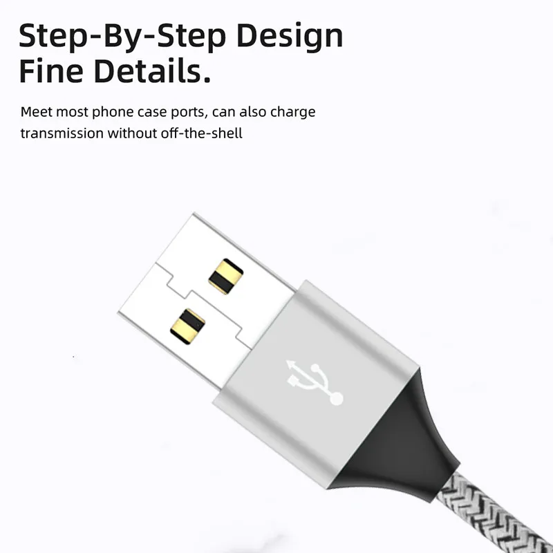 Выдвижной зарядный кабель с пружиной для синхронизации данных Тип C Micro USB гибкий