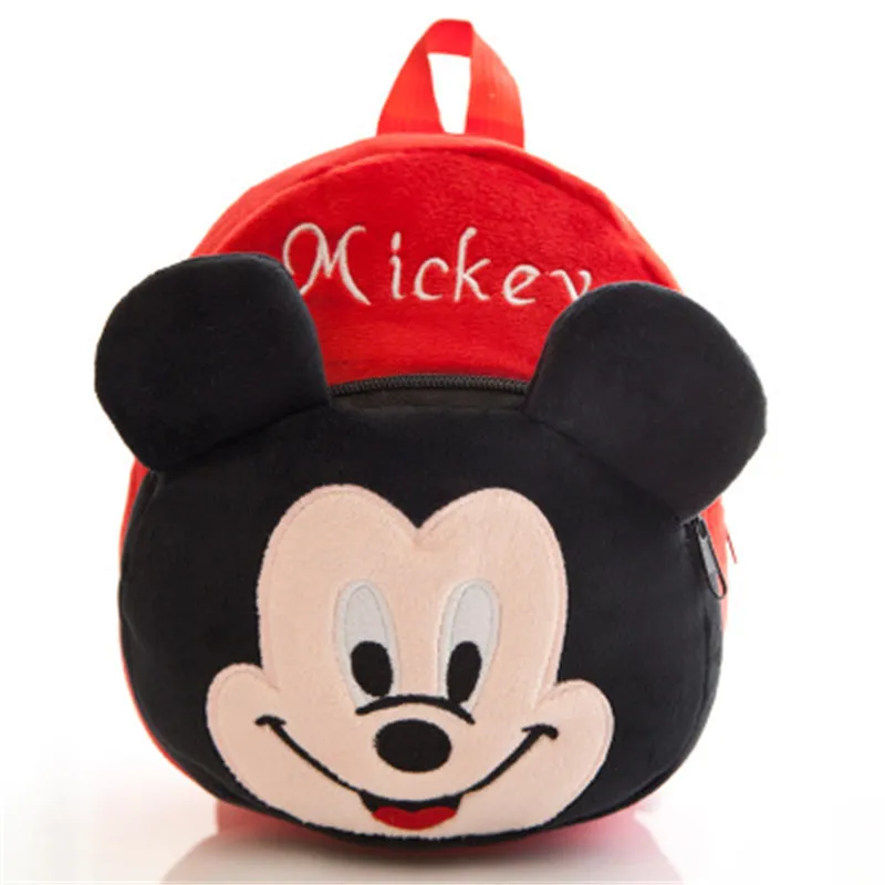 Mickey Милый детский плюшевый рюкзак с героями мультфильмов, мини-сумка, детский подарок, Студенческая сумка для мальчиков и девочек, милый кошелек, рождественский подарок - Цвет: Mickey