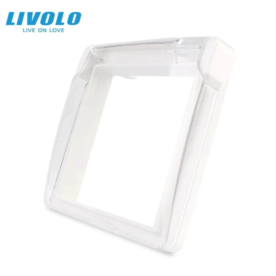 

Livolo EU Standard Socket Waterproof Cover,Plastic Decorative for Socket, 4 Colors ,C7-1WF-11/12/13/15,do Not Include The Socket