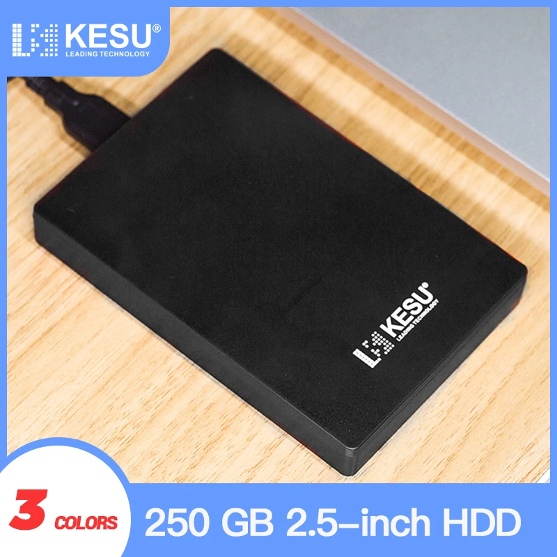 KESU USD 3 0 внешний жесткий диск 250GB высокий диско HDD usb оригинальное запоминающее
