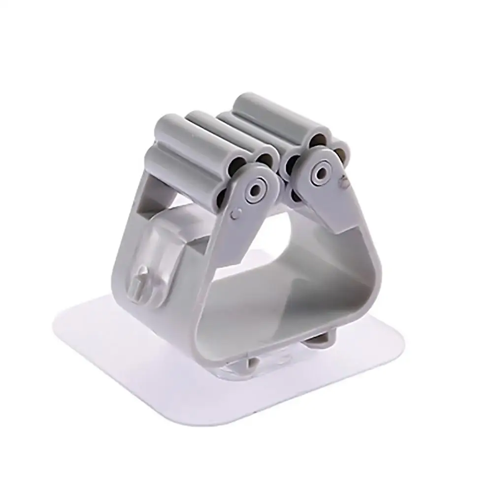 Стеллаж для швабры без отверстий стеллаж следов зажим с крючком стена