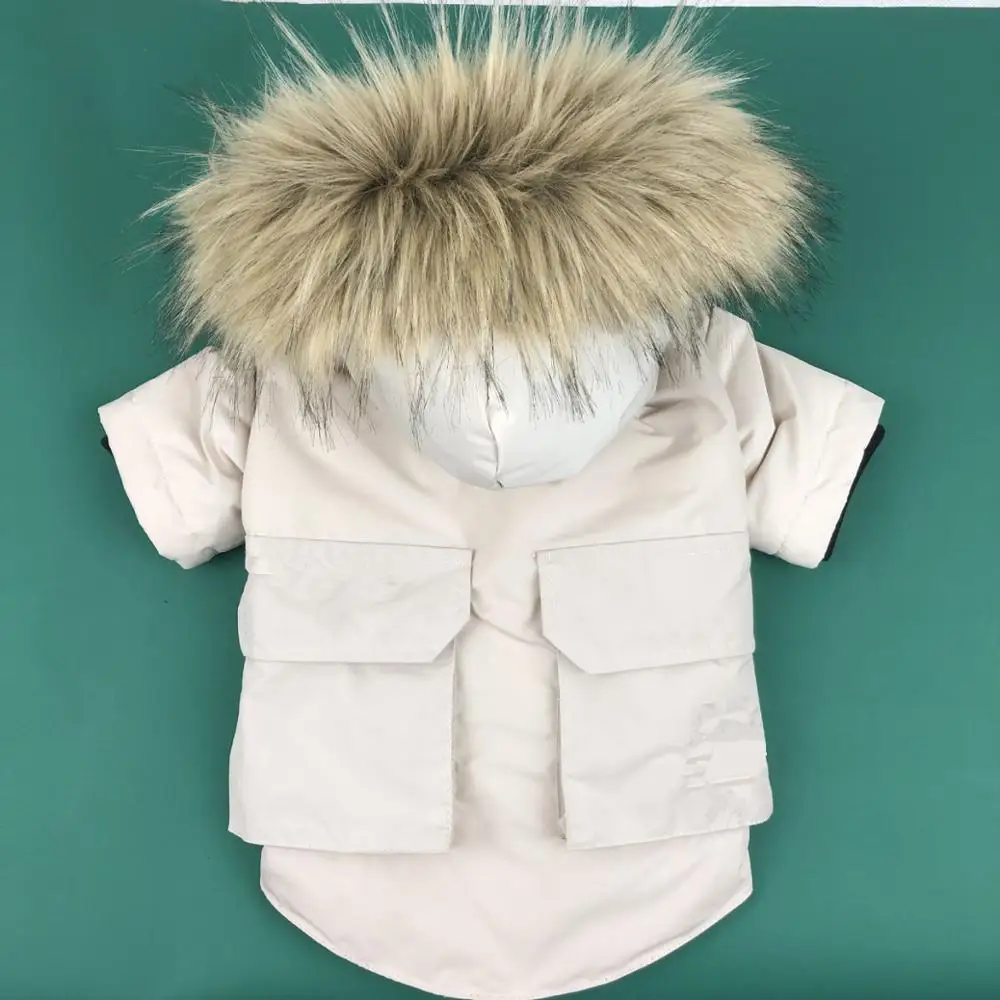 Панель в форме французского бульдога костюмы собака зимняя одежда 90% белая