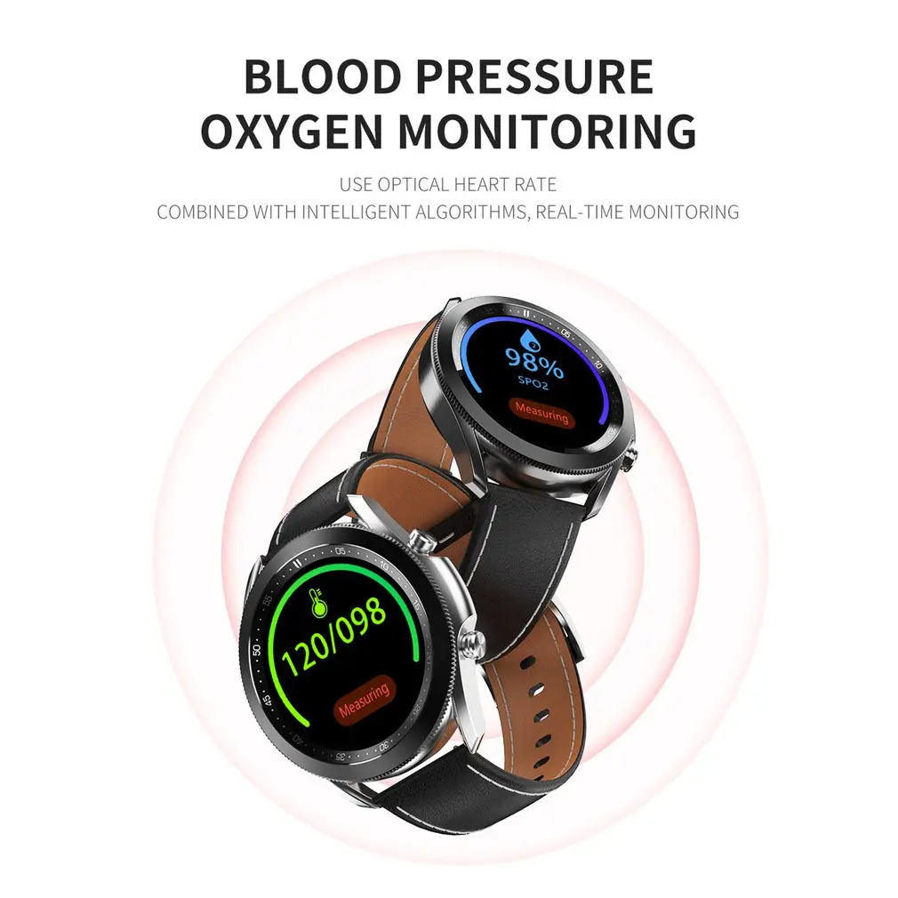 Глобальная версия 47 мм Смарт-часы 5ATM водонепроницаемые 24 дня батарея управление