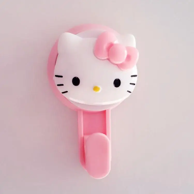 Стеллаж для хранения с рисунком Hello Kitty бесшовный настенный Многофункциональный