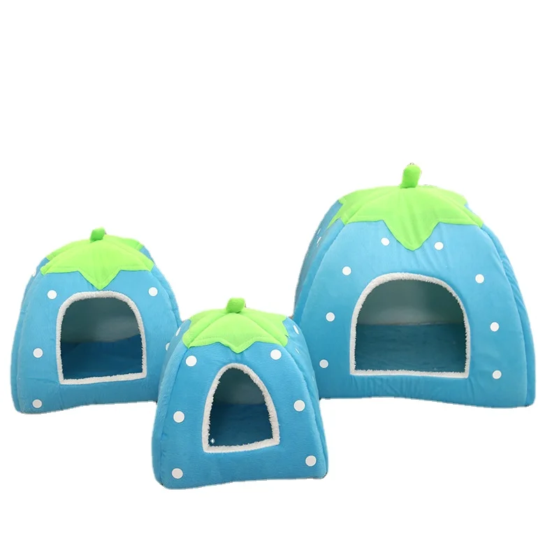 Милые товары для домашних животных домик собак мягкая розовая кровать кошек и