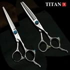 Профессиональные ножницы для парикмахерских Titan, японские ножницы для стрижки волос, сталь vg10, новый дизайн