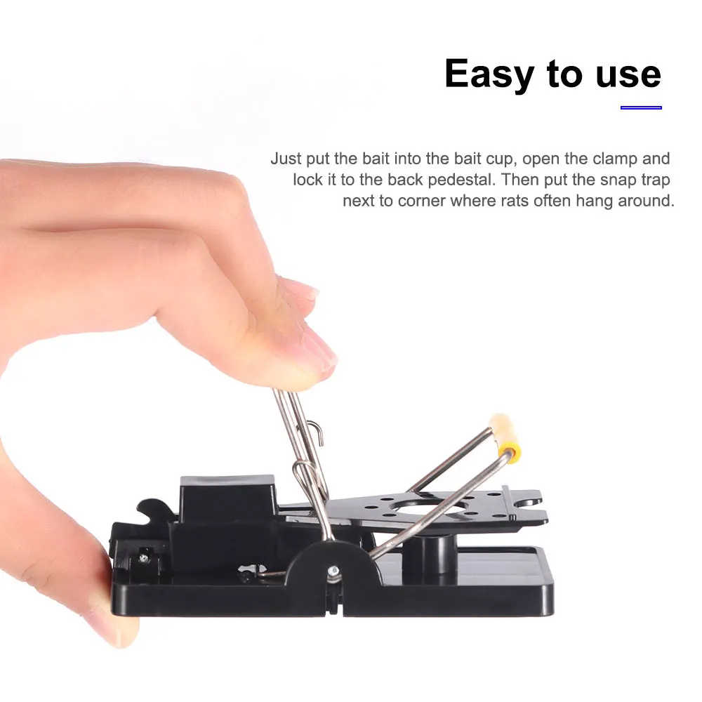 2 шт. Высокое качество многоразовые для ловли крыс мыши мышеловки приманка