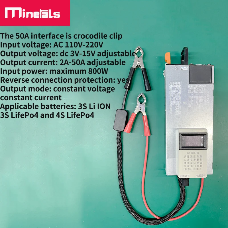 Najtaniej Ładowarka 12V 2s 3s 4s ładowarka Lifepo4 Lipo Li-Ion Bateria Litowo-jonowa 3V-15V 50A 75A Inteligentna ładowarka Przeciwbieżna