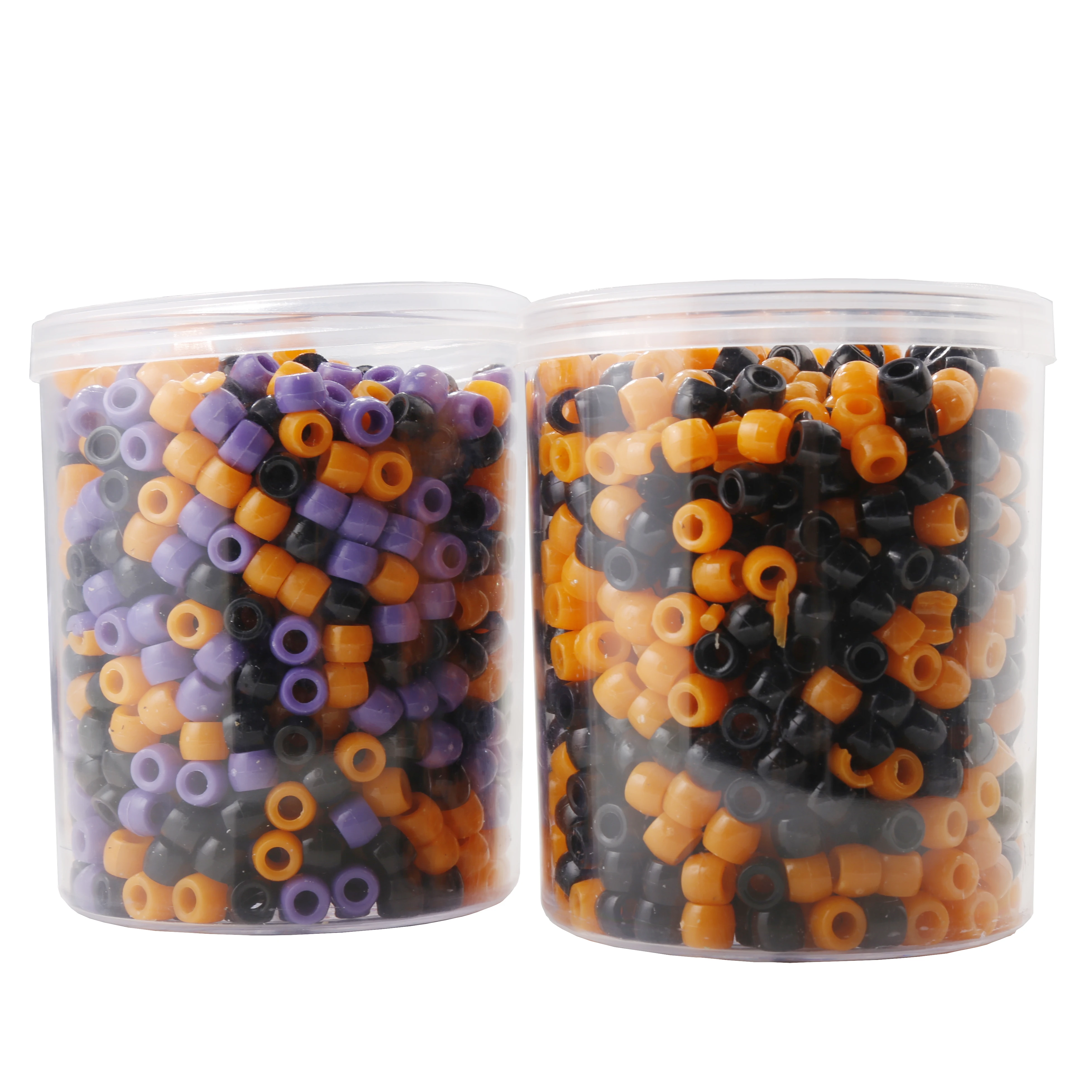 6*8 мм акриловый бисер с большими отверстиями пасхальные цвета 1000 шт./кор.